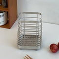 Stainless Steel Utensil Holder & Cutlery Organizer Rack