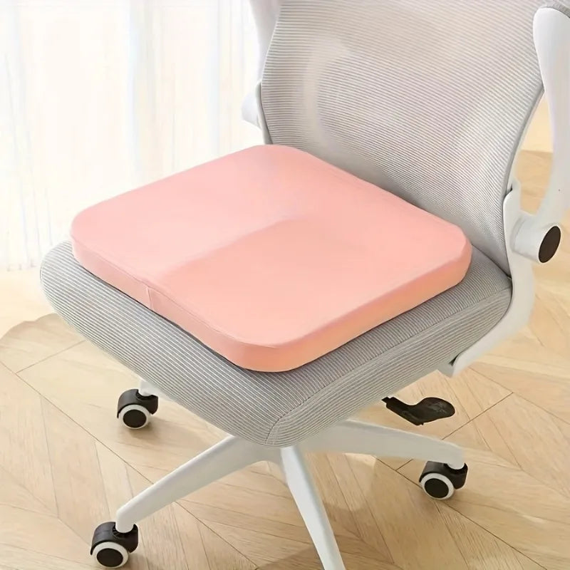 1pc Ergonomic Memory Foam Seat Cushion, Slow Rebound, Anti-Flatten Design,Ideal for Office Chairs, Office Chair Accessory Oasis Select