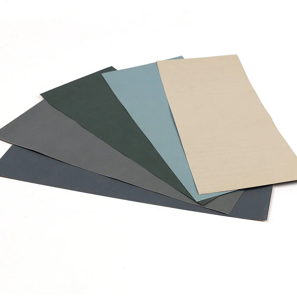 5Pcs Sandpaper 2000 2500 3000 5000 7000 Mixed Grits Sand Paper Water/Dry Sanding Paper Abrasive Tool Oasis Select