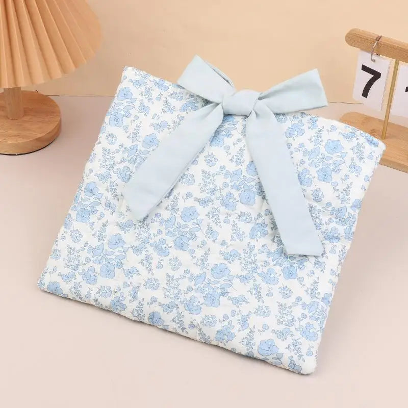Floral Print Fabric Makeup Bag Women's Cosmetic Pouch 꽃무늬 천 메이크업 가방 Сумка женская Travel Organizer Floral Book Storage Bag Oasis Select