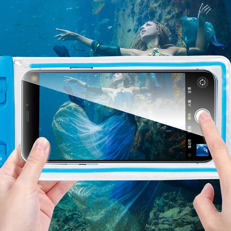 Outdoor Universal Waterproof Pouch Swimming Beach Dry Bag Case Cover Holder For Iphone Samsung Xiaomi Swim Waterproof Bag Oasis Select