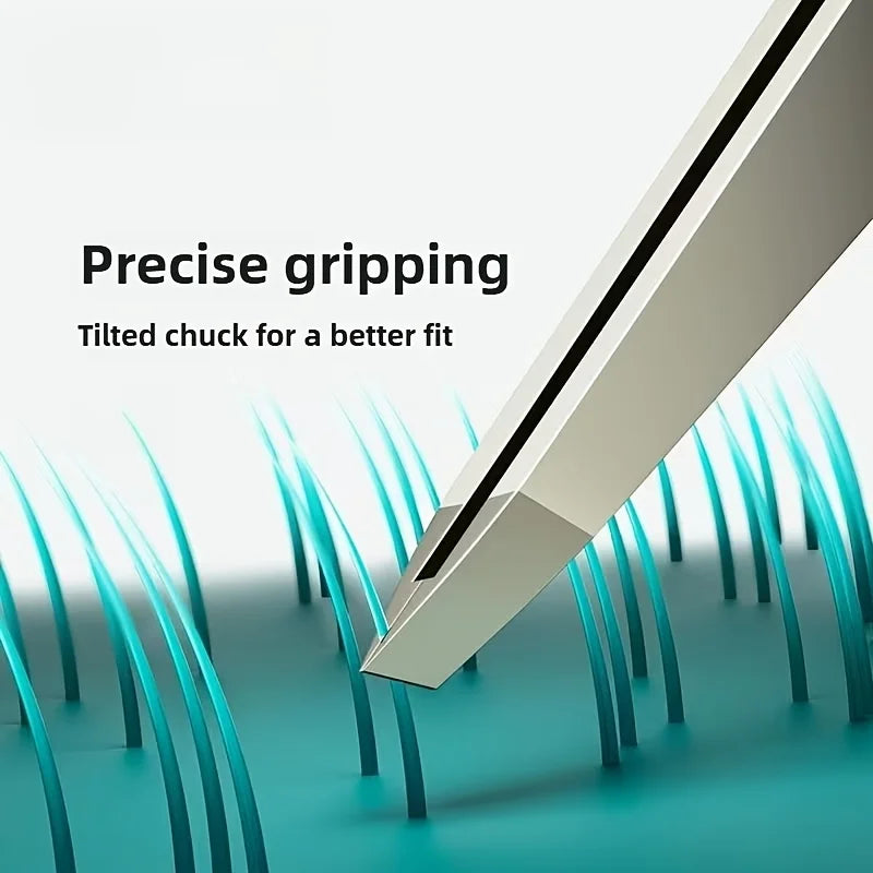 Stainless Steel Professional Eyebrow Clip, High Eyebrow Clip, Oblique Mouth Small Tweezers, Universal Hair Removal Pliers Oasis Select