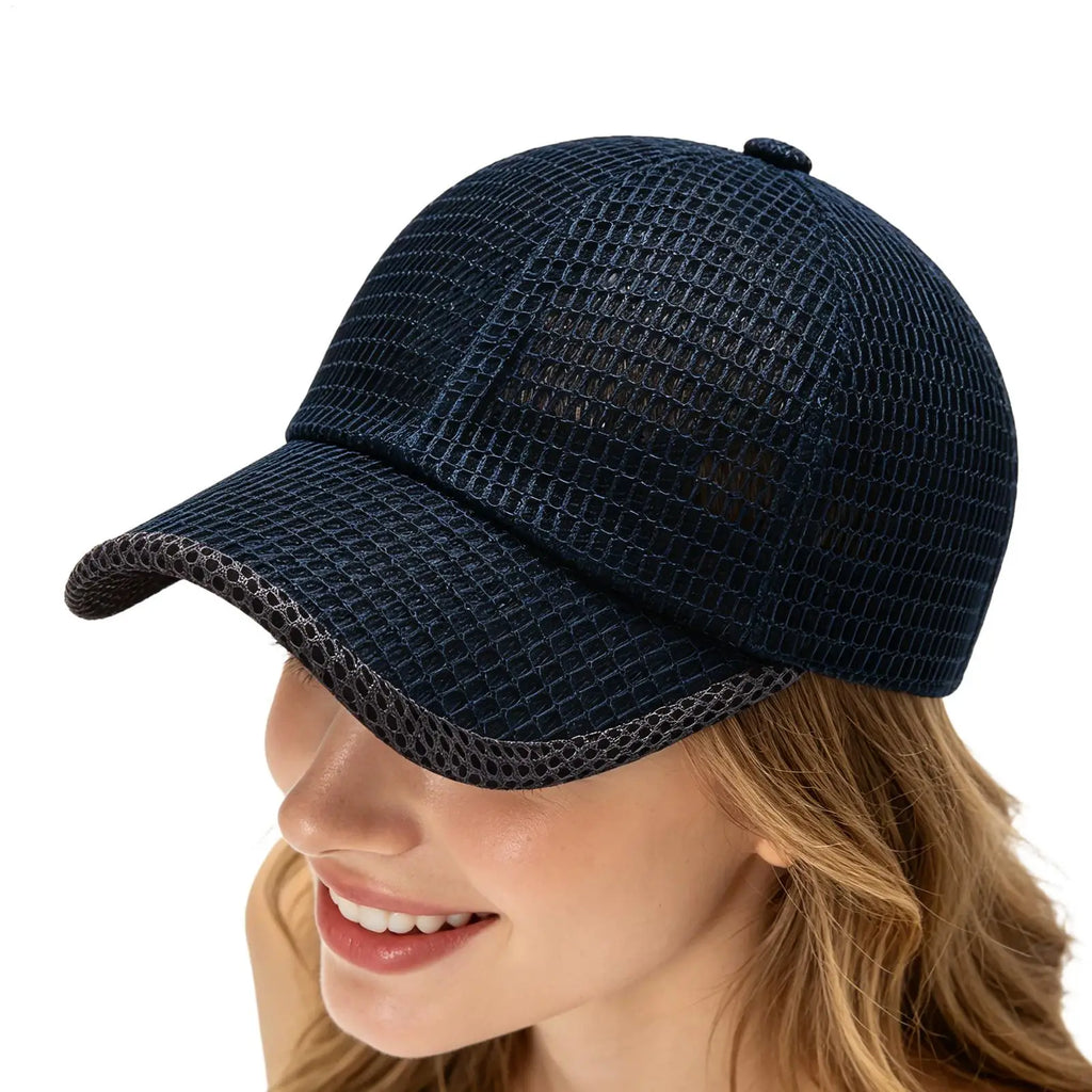 Mesh Baseball Caps Breathable Summer Caps Dad Hat Outdoor Fishing Hats for Men Women Outdoor Sports Hiking Walking sport Hats Oasis Select