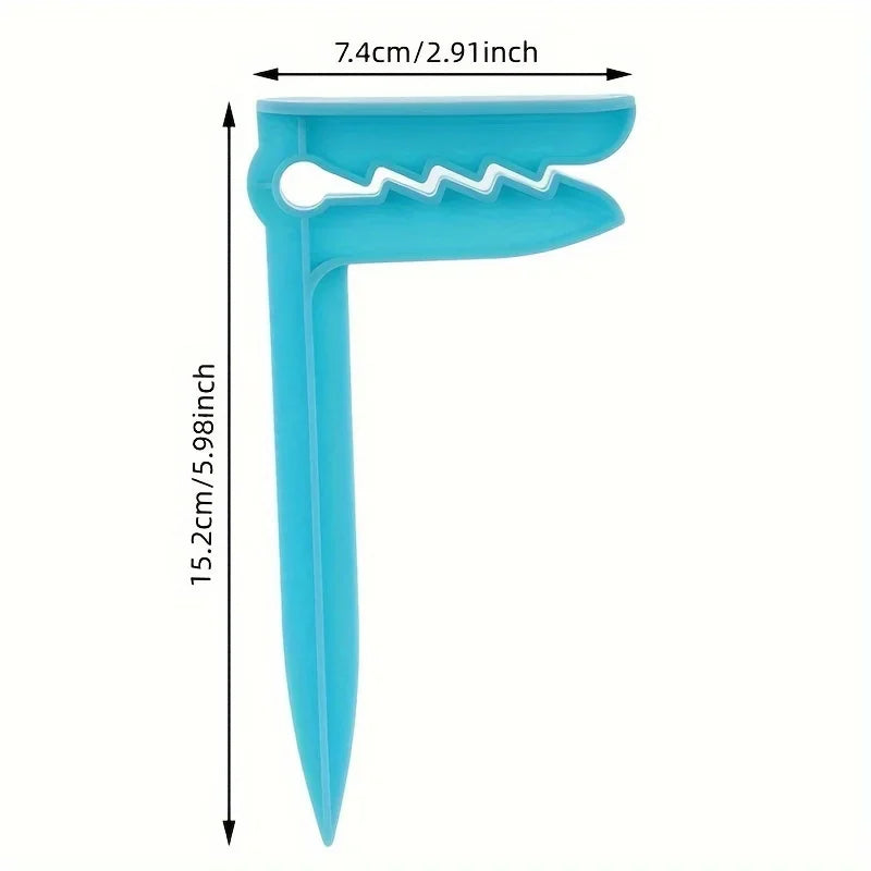Outdoor Beach Towel Holder Beach Mat Holder Towel Holder Plastic Outdoor Picnic Mat Holder Windproof Tent Holder Camping Tools Oasis Select