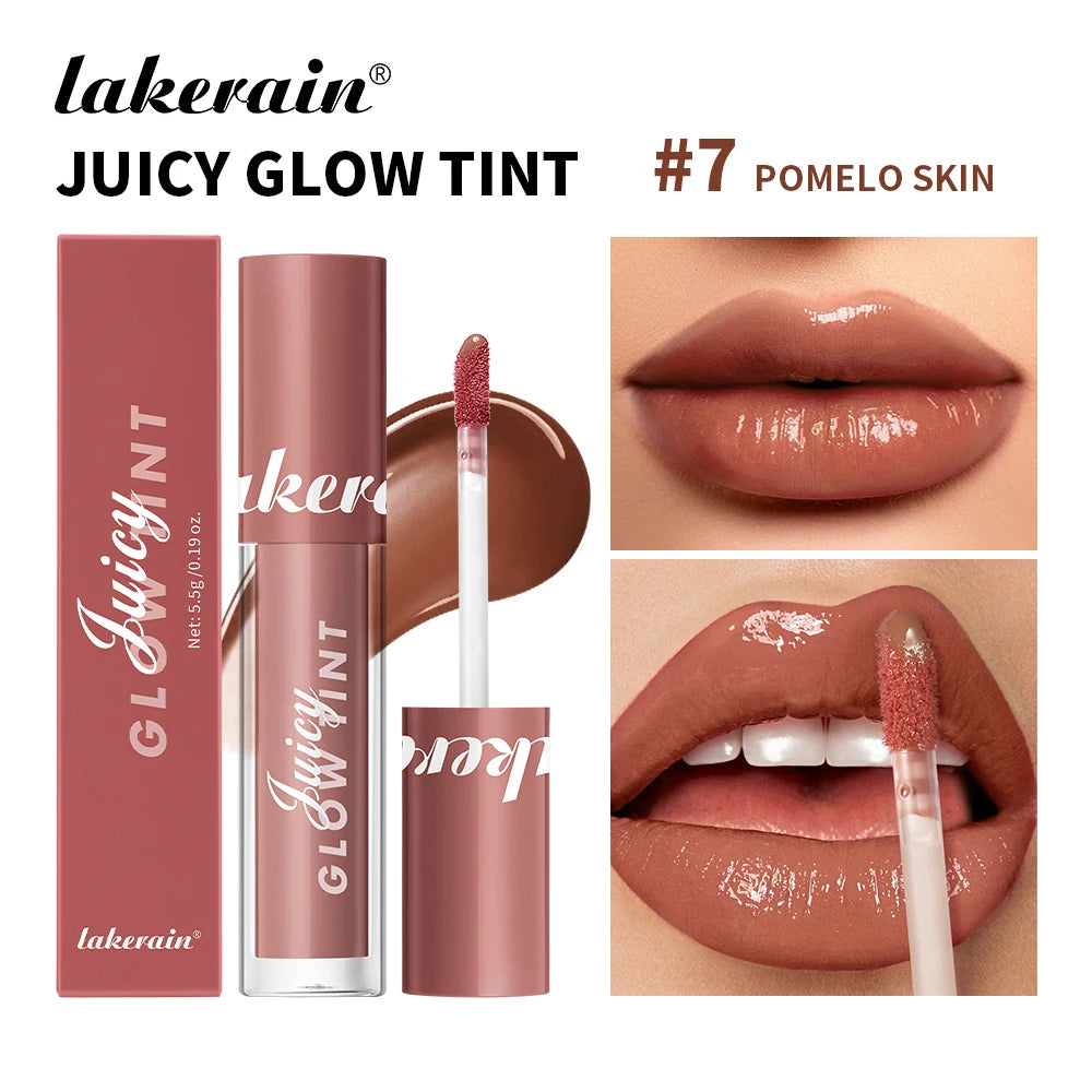 ibcccndc Mirror Lip Gloss Tint – Long-Lasting & Moisturizing Lip Gloss Oasis Select 07 Pomelo skin