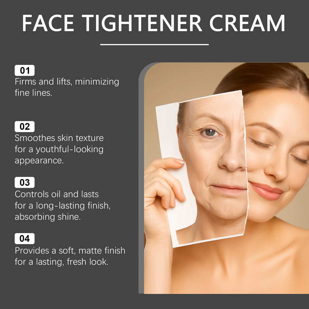 Face Tighten Cream Face Primer Moisturizer Pre-Makeup Isolation Hydrating Base Smoothing Fine Lines Firming Brightening Face Ski Oasis Select