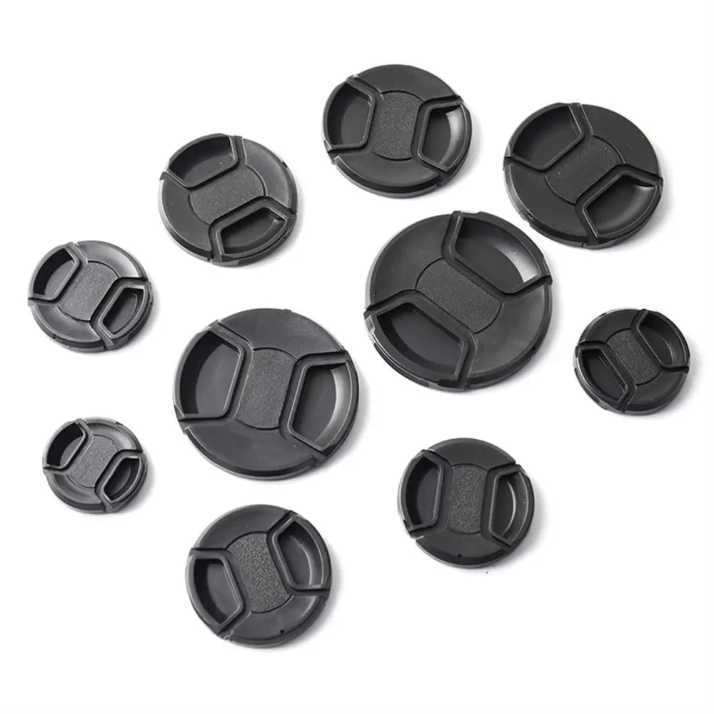 Snap-on Camera Front Lens Cap Cover Protector 37 40.5 43 46 49 52 55 58 62 67 72 77 82 MM for Can Leica Nikon Len Cap Olypums Oasis Select