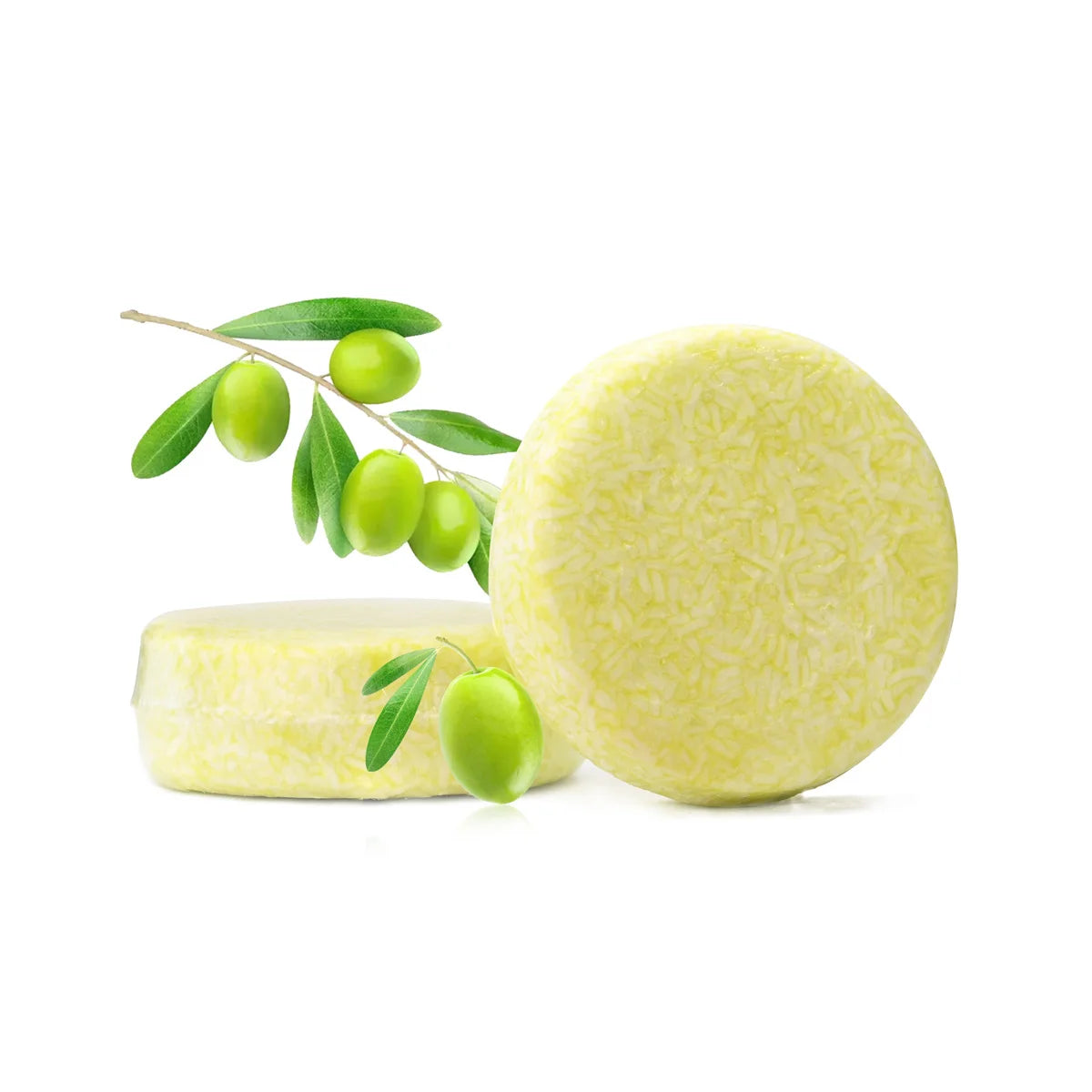 Olive Oil Solid Shampoo Soap Bar 60g – Men & Women
