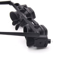 2026-WISH 2 Set 24X Headband Magnifying Glass With LED Light For Watch Repair Soldering Magnifier Loupe Welding Glasses Black Oasis Select Black