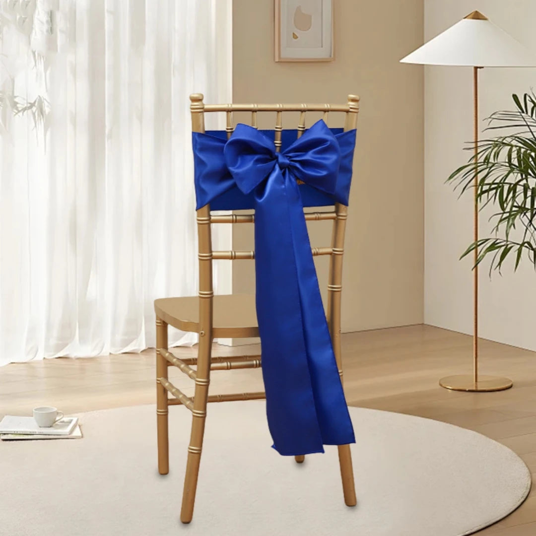 17 x 275 cm Chair Cover Bow Chair Sash Chair Ribbon for Wedding Party Event Banquet Chair Decoration Oasis Select