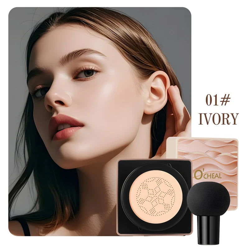 O'CHEAL Mushroom Cushion CC Cream – Coverage & Oil Control