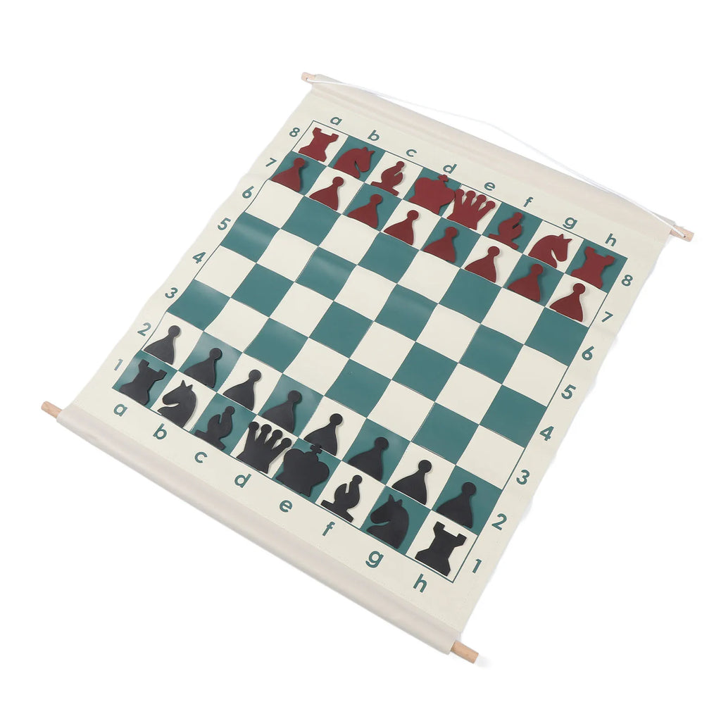 Chess Teaching Demonstration Board Chess Demonstration Board Set Foldable Easy To Use Educational Portable for School for Home Oasis Select