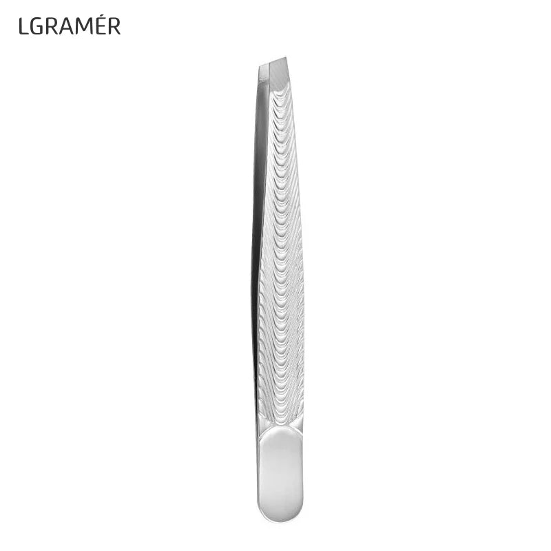 Stainless Steel Eyebrow Tweezers – Precision Hair Removal Tool
