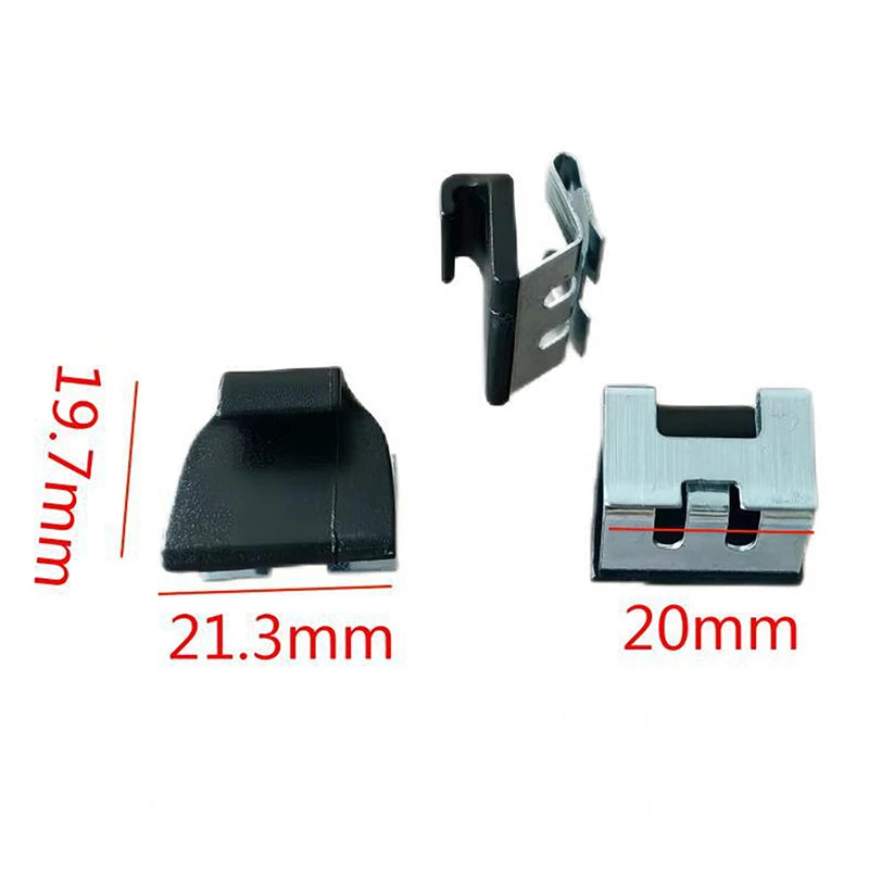 4Pcs Curtain Clip For Car Door Side, Ideal for Megane 2 3, Fluence, Laguna 2, Scenic; OEM 8200163859 Holder Clips Auto Parts Oasis Select One Size