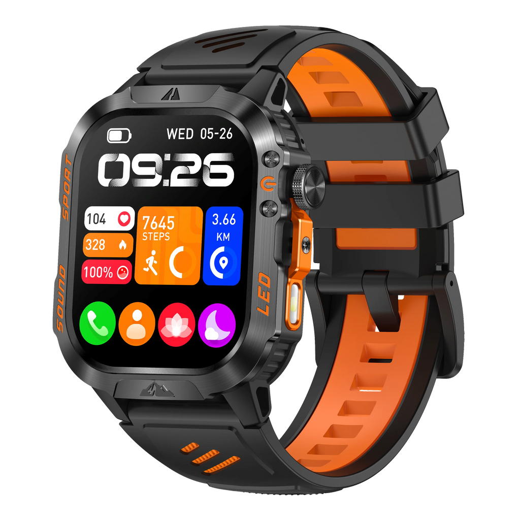 MINGCC Smartwatch – Wireless Calling, Heart Rate & Fitness