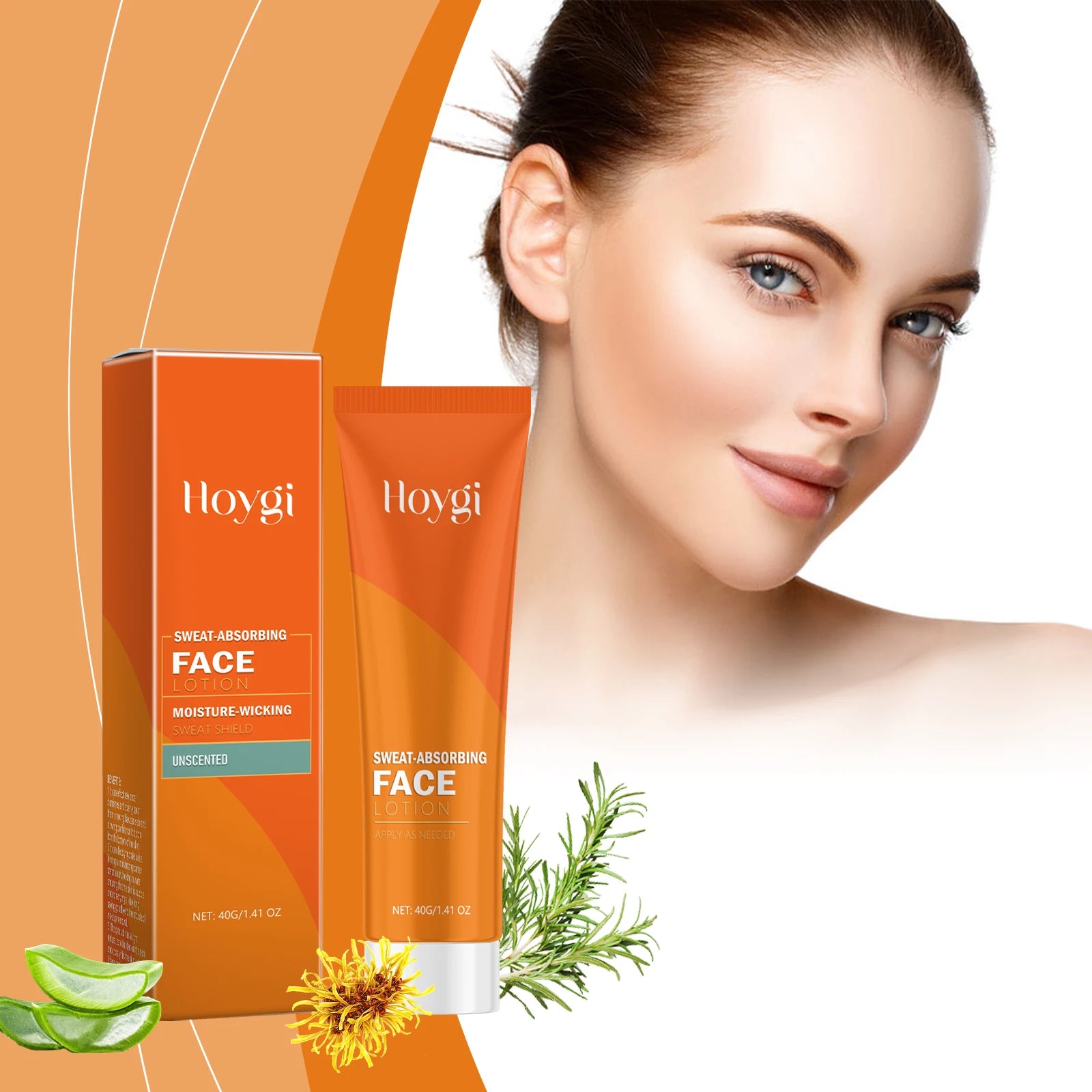 Hoygi Sweat-Absorbing Face Cream – Oil Control & Moisturizer