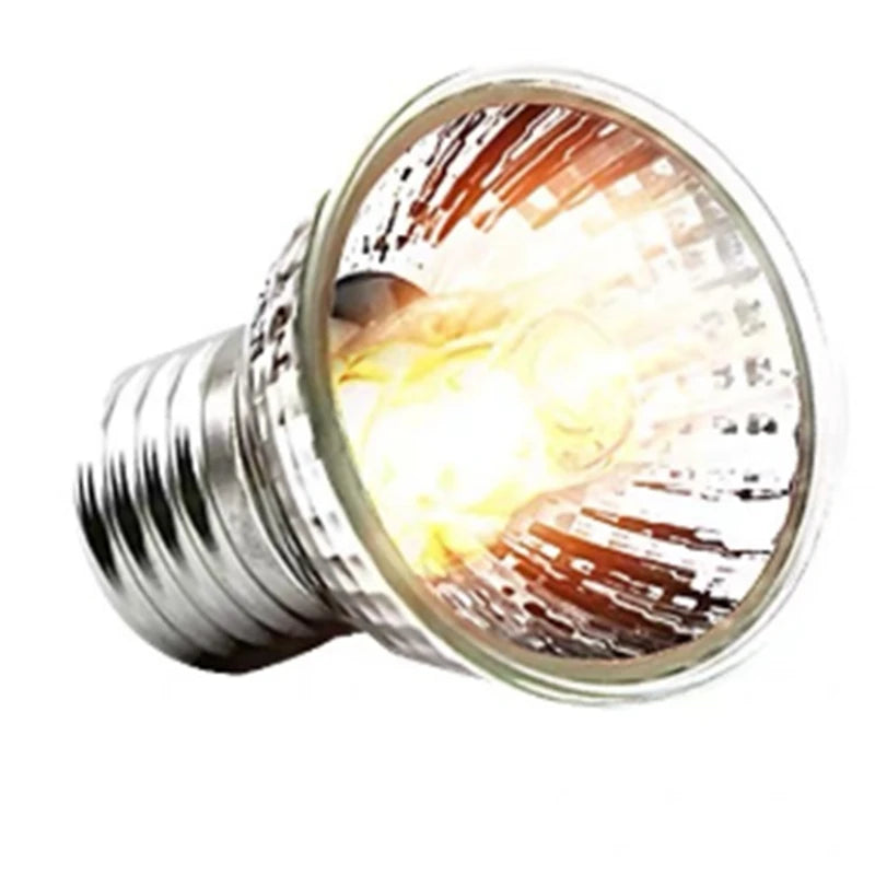 WISH 5PCS UVA+UVB Reptile Heating Light Bulb Snake Turtle Pet Full Spectrum Basking UV Light Bulbs Heating Light Oasis Select