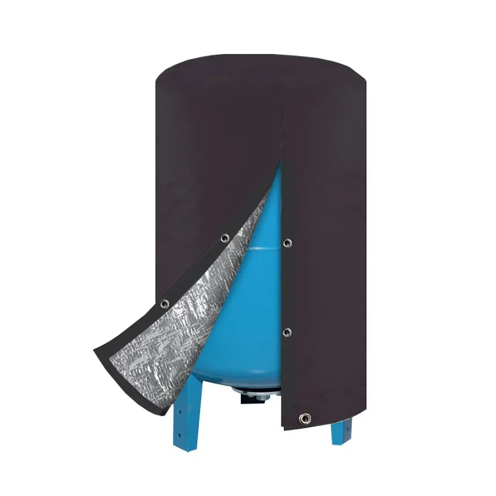 Easy Install Pressure Cover Weatherproof Cover Round Tank Cover 24*34inch Insulated Well Cover Easy Installation Design Oasis Select