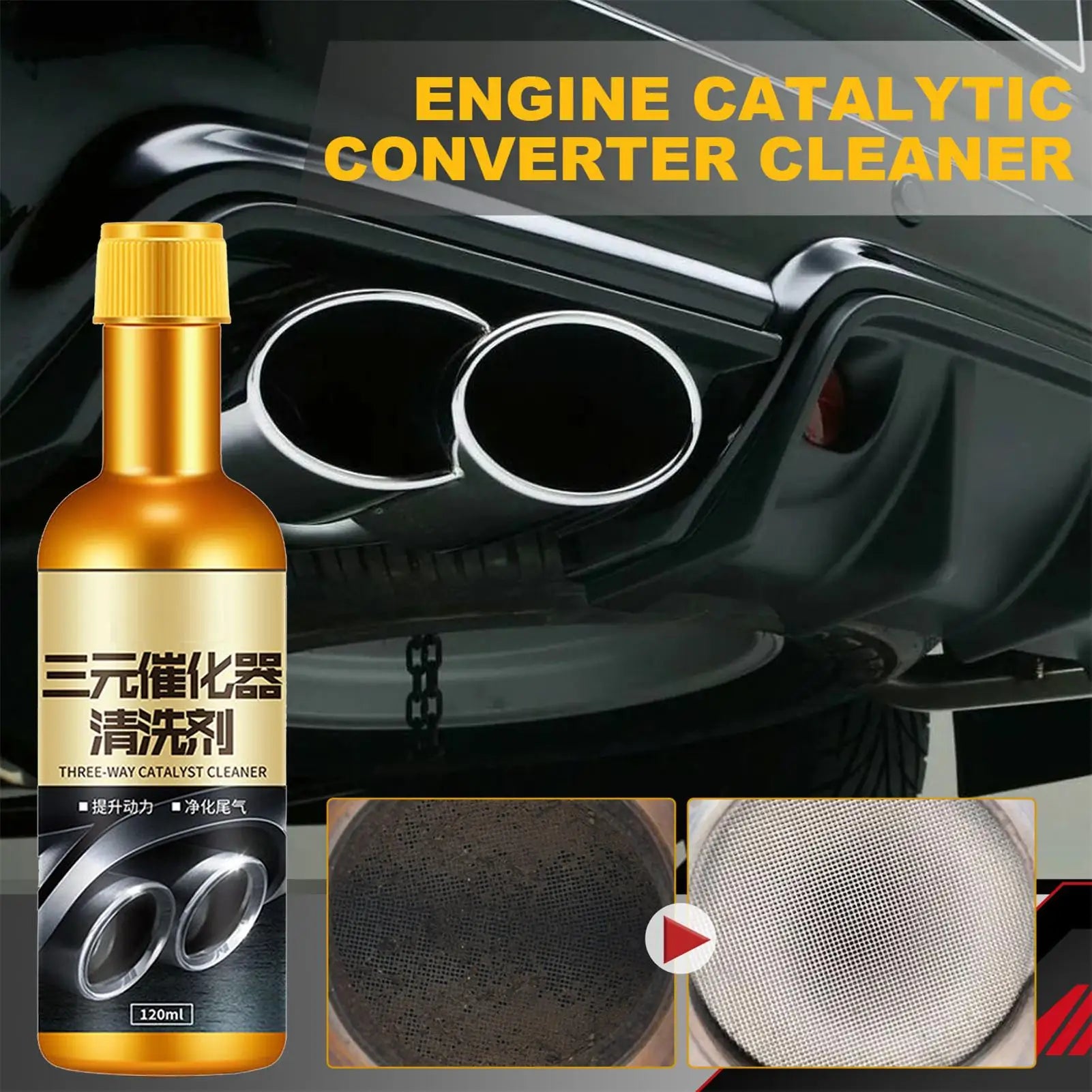 car Engine Cleaner Catalytic Converter Cleaner Deep Cleaning Efficient Cleaner Engine CSV Clean Accelerators Automobile Cleaner Oasis Select