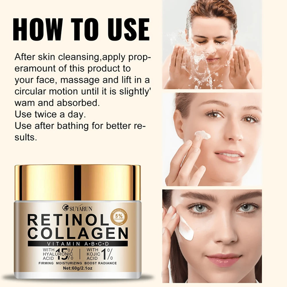 Collagen Cream with Kojic Acid & Hyaluronic Acid | Moisturizer Face Moisturizer Cream Oasis Select