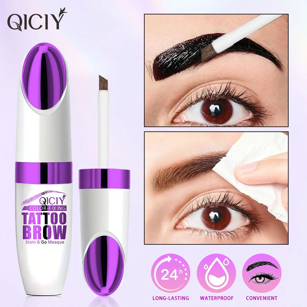 Waterproof Tear-Off Eyebrow Adhesive – Long-Lasting Color Eyebrow Adhesive Oasis Select