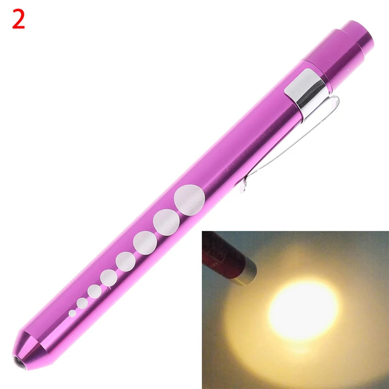 Oral Xamination Pen Light, Pen Flashlight, Pupil Examination Pen Light, Medical Pen Light With Pupil Gauge And Ruler Oasis Select MR-01