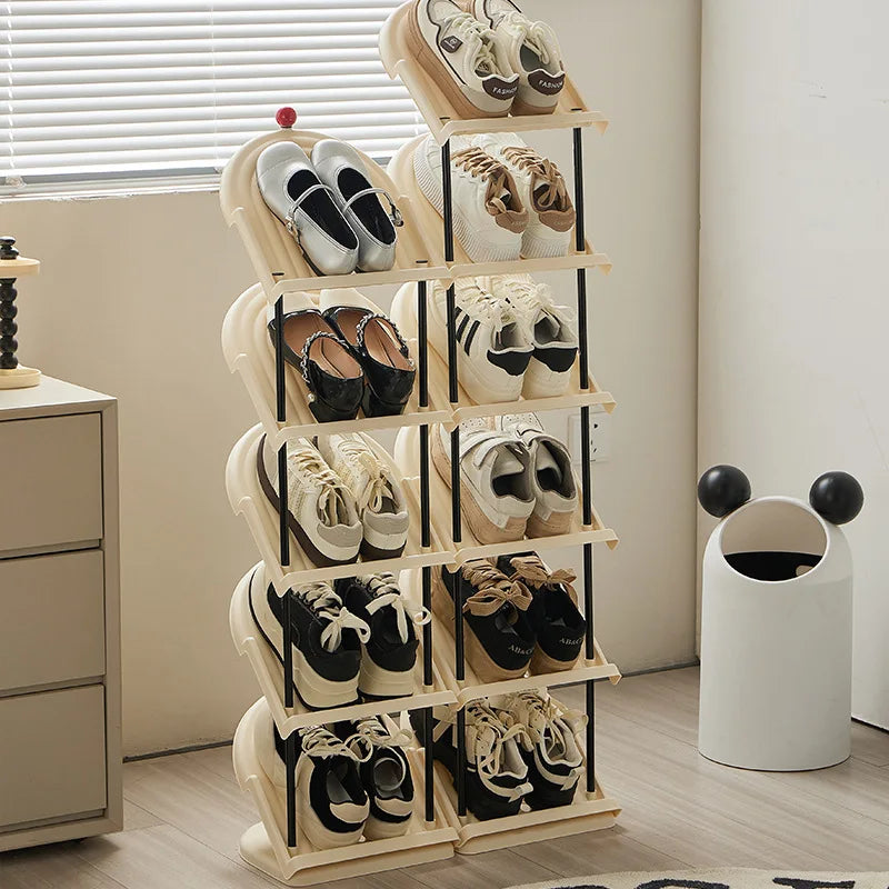 Multi layer simple storage shoe rack for household use, multifunctional and minimalist shoe cabinet, bedroom storage rack Oasis Select