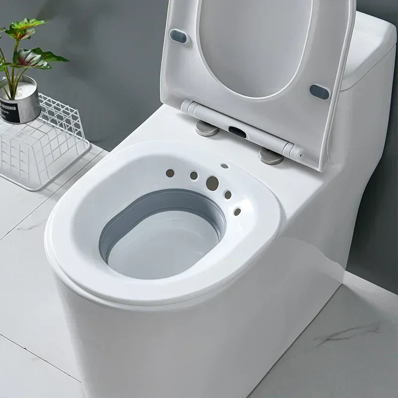Portable Bidet Sitz Bath Tub Basin For Pregnant Women Hemorrhoids Patient Toilet Elderly Postpartum Sitz Bath Tub Basin Bidet Oasis Select grey A