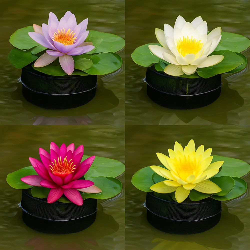 4Pcs Breathable Mesh Pond Plant Baskets Reusable Square/Round Aquatic Planting Bags Easy To Clean Enhanced Root Hydration Oasis Select