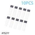 10pcs Fan Motor Hall ATS276 ATS276 AH277 YS276 EG276 276 276G 276H ATS276H ATS276G AH276 SS276 HAL276 MARKING 276 ATS277 SIP-4 Oasis Select A2