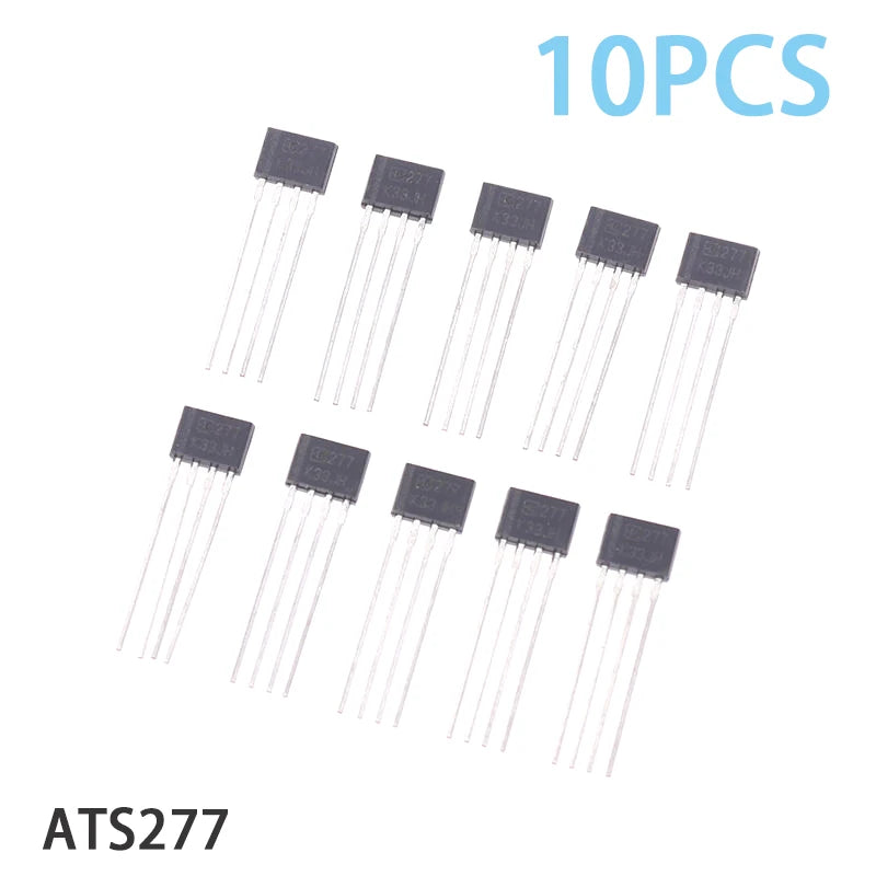10pcs Fan Motor Hall ATS276 ATS276 AH277 YS276 EG276 276 276G 276H ATS276H ATS276G AH276 SS276 HAL276 MARKING 276 ATS277 SIP-4 Oasis Select A2