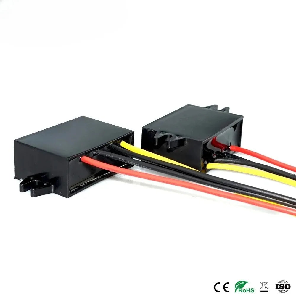 24V to 5V 12V to 5V 8-36V to 5V 3A-10A Switching Power Supply DC DC Power Converter Step Down for Car LED Oasis Select