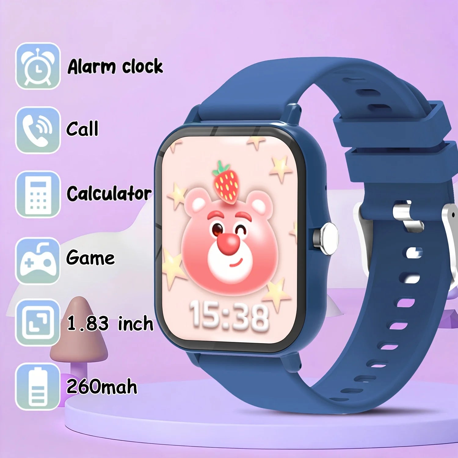 ERUN Kids Smartwatch – Calling, Music, Steps & Sleep Tracker