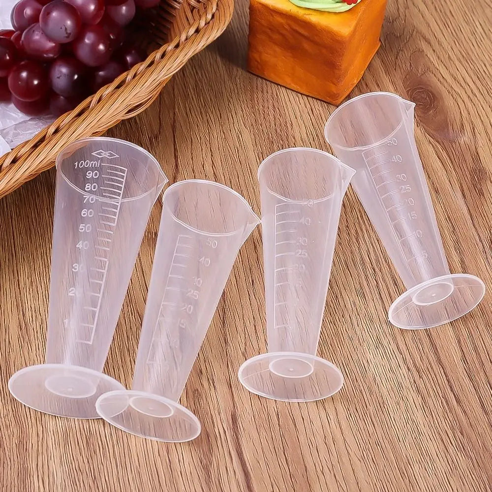 100ml Liquid Measuring Cup Large PP Plastic Corrugated Cup Kitchen Supplies Transparent Measuring Jugs Plastic Measuring Cup Oasis Select