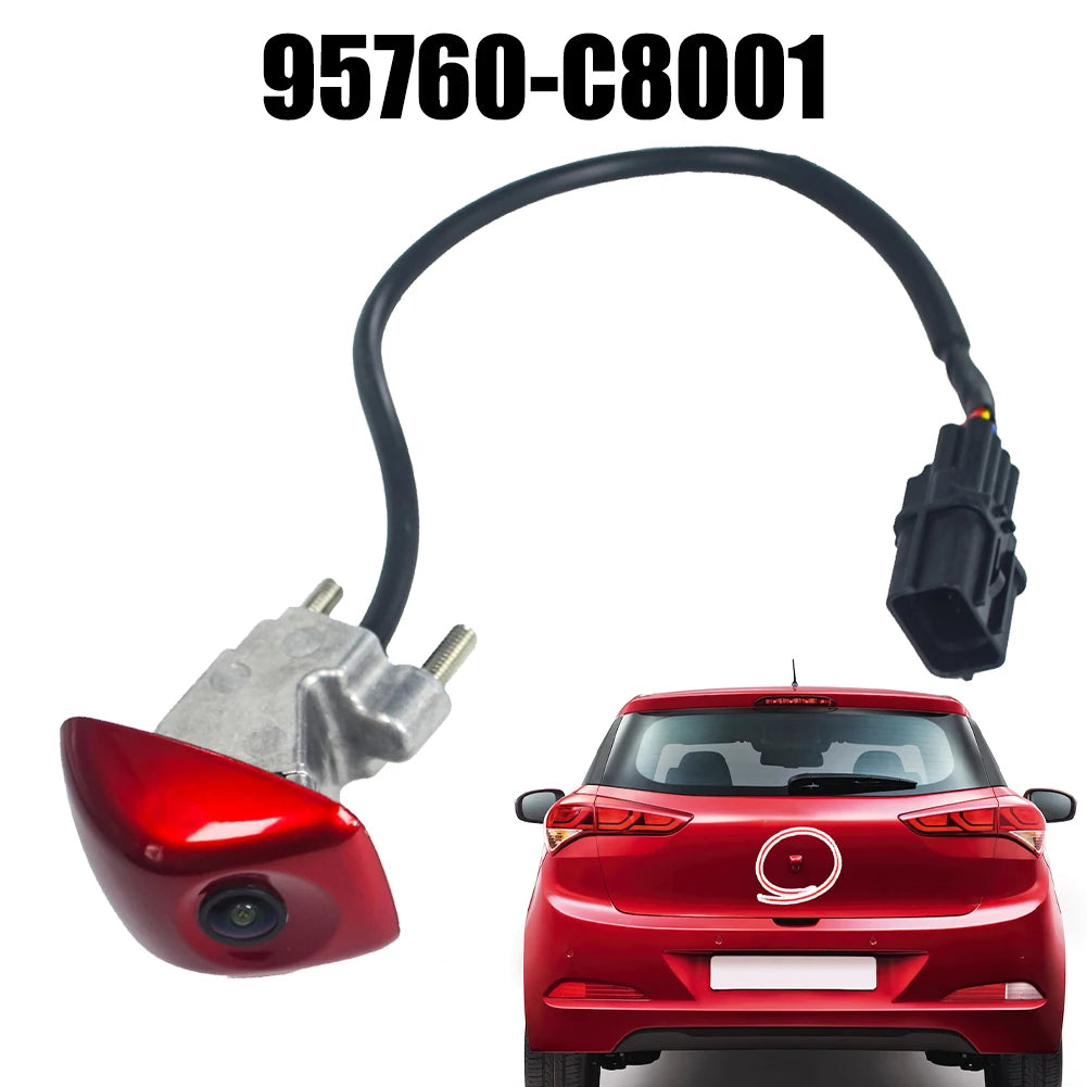 Car Reversing 95760-C8001 Camera Rear View Camera ABS High Universality Fitment No Deformation Quick Installation Wear-resistant Oasis Select