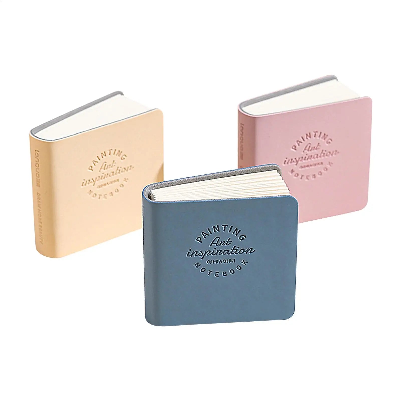 Sketchbook 3Pcs Pocket Drawing Book Blank Water Color Thick Paper Mini Sketchbook 48sheets Marker Painting Paper Art Supplies Oasis Select