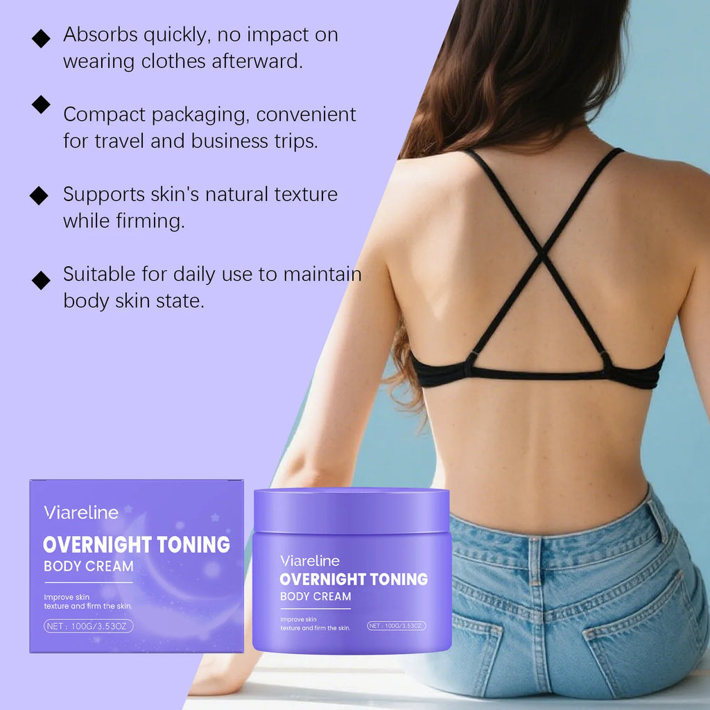 Viareline Body Shaping Cream – Firming & Toning Moisturizer Body Firming Cream Oasis Select