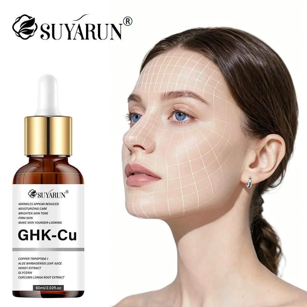 SUYARUN GHKCU Serum, 24H Moisturizing & Anti-Aging Serum for Women, Day and Night Use, Reduce Wrinkles, Free Shipping. Oasis Select