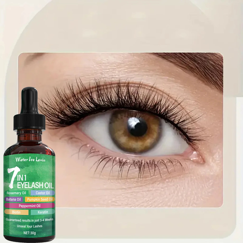7-in-1 Eyelash Oil – Bee Venom, Collagen & Castor for Growth Eyelash Growth Oil Oasis Select