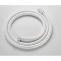 Black PVC Handheld Shower Hose Bathroom GI/2 Universal Interface High Pressure Explosion-proof Faucet Hose Extension Pipe Oasis Select White 200cm