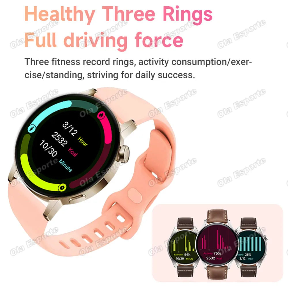Ola Esporte Smart Watch – Bluetooth Calls, Heart Rate Monitor