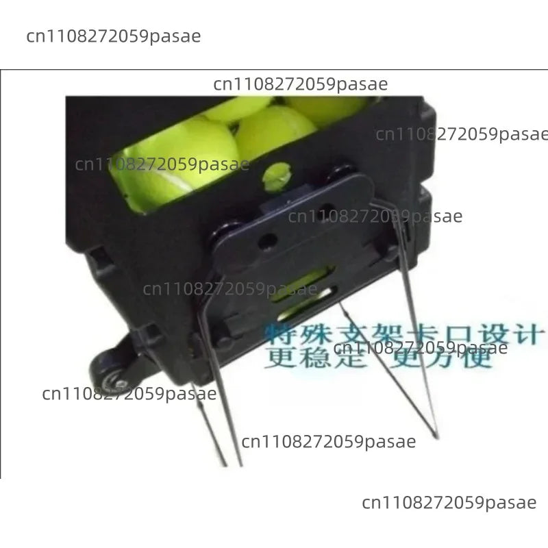 Tennis Ball Hopper with Wheels – 80-Ball Nylon Pick-Up Basket