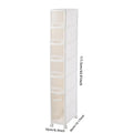 Kitchen gap storage cabinet, multi-level drawer-style storage cabinet for bathroom, gap cabinet, corner cabinet Oasis Select 6 layers