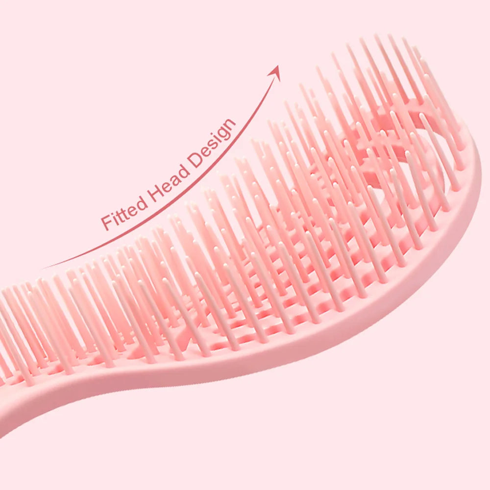 Anti-Static Hollow Rib Detangling Comb – Dry & Wet Hair Hair Detangling Comb Oasis Select