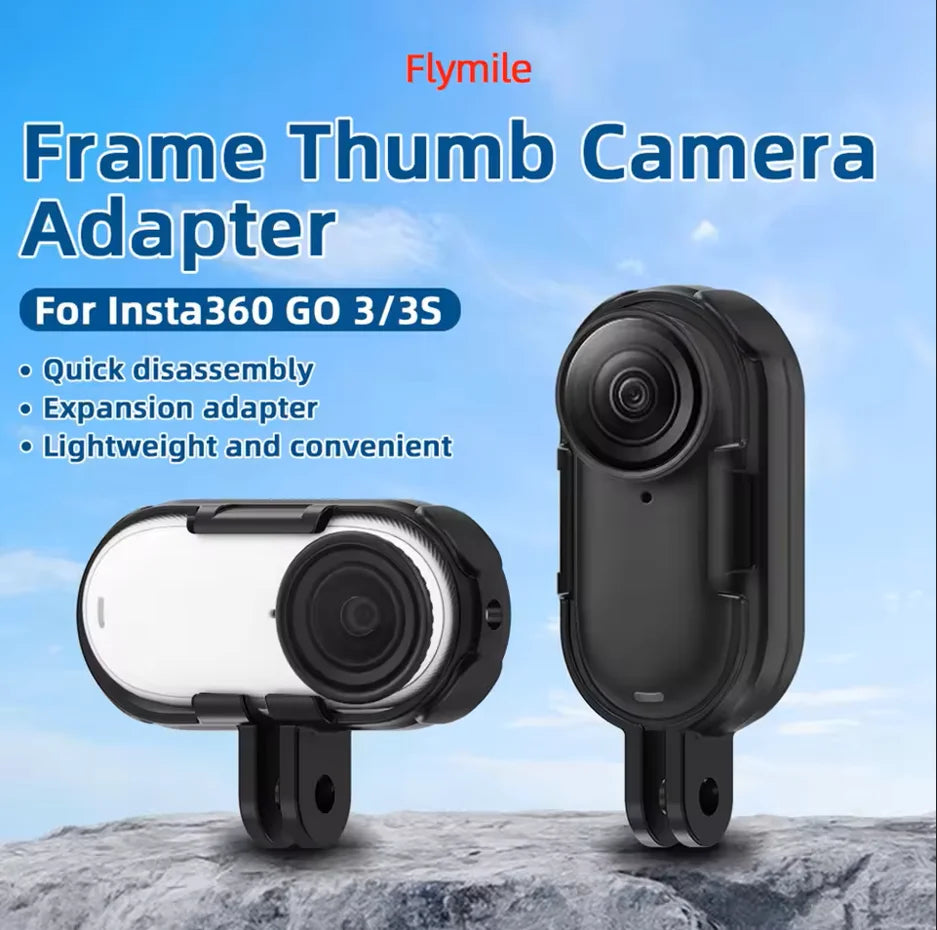Insta360 GO3 & GO 3S Mount Set – Vertical & Horizontal Adapter