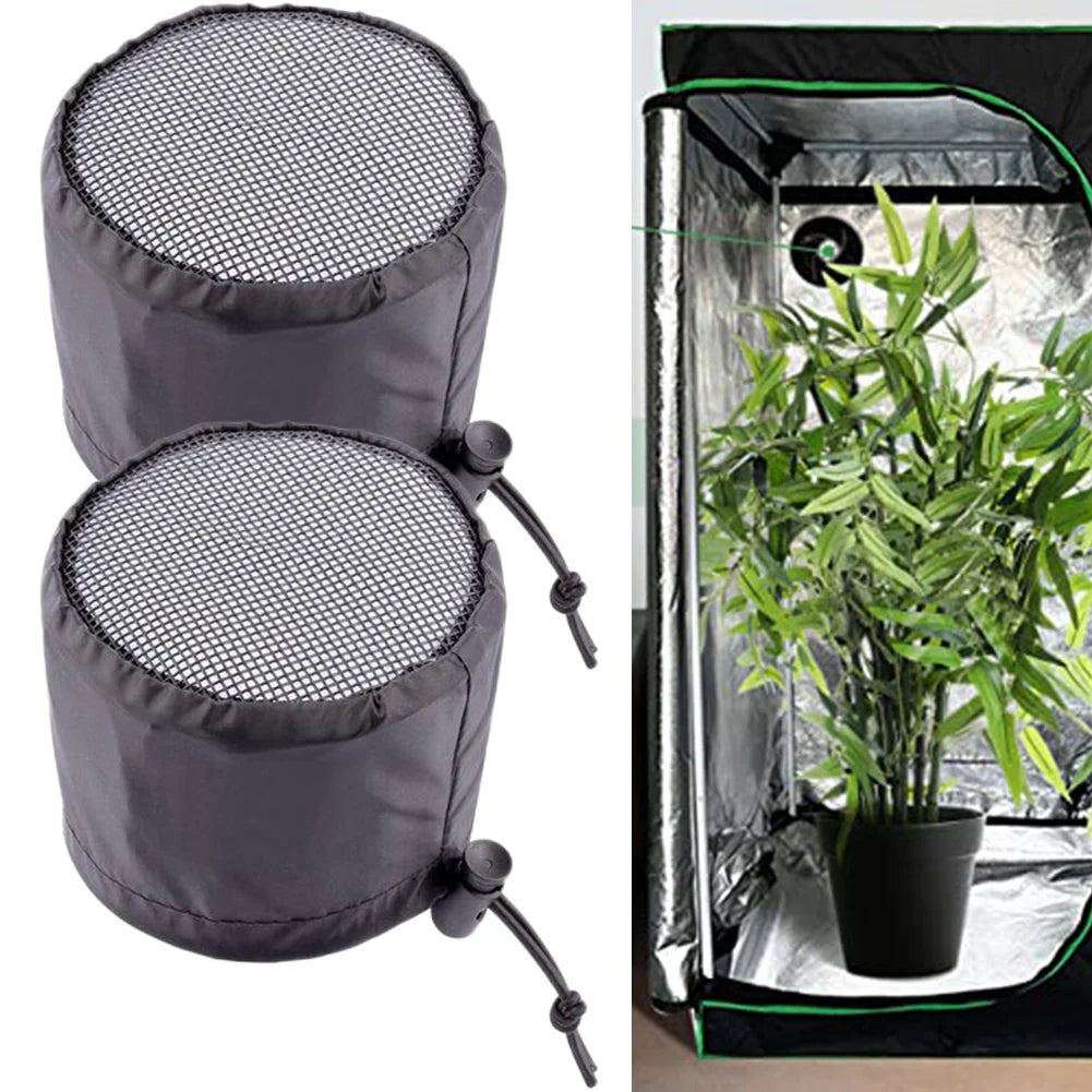 2-Pack Grow Tent Vent Filter Covers 4/6/8in | Dustproof