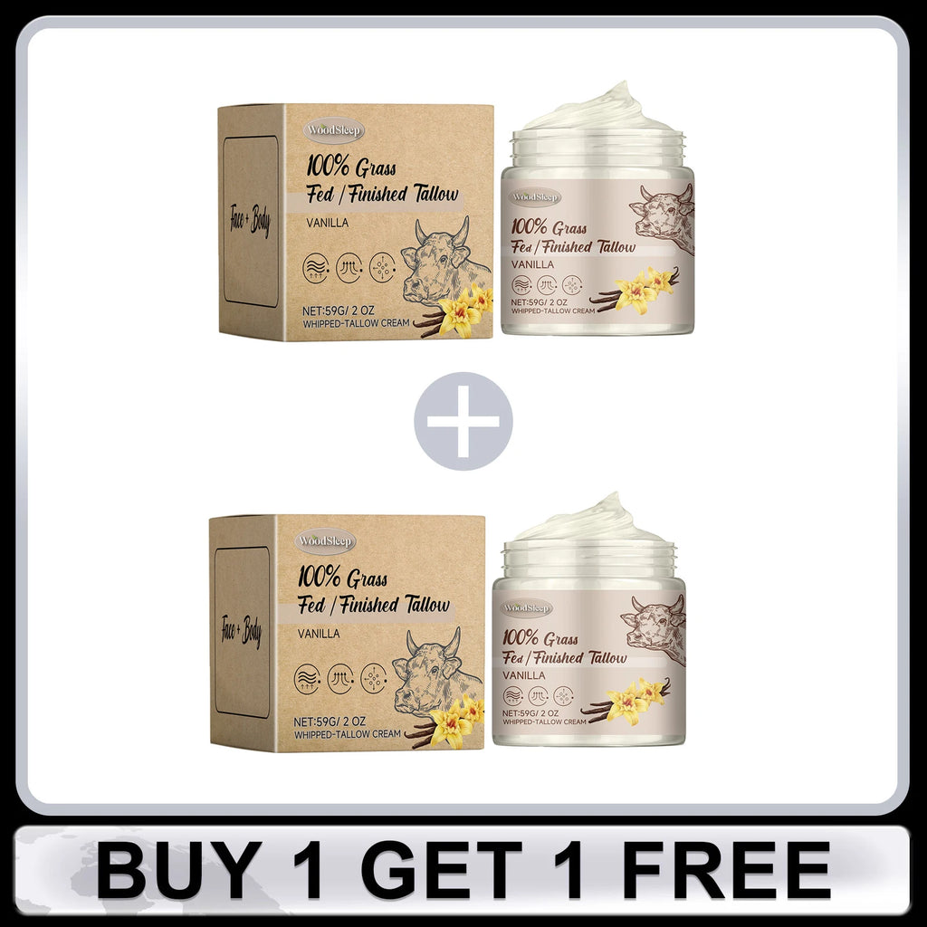 Grass Fed Beef Tallow & Honey Face & Body Balm – 59g