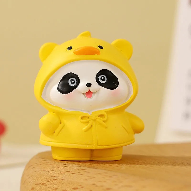 Office Desk Ornament Wholesale Decorative Small Ornament Cute Resin Figurine Cute Resin Miniature Figurine For Mental Relaxation Oasis Select Style4