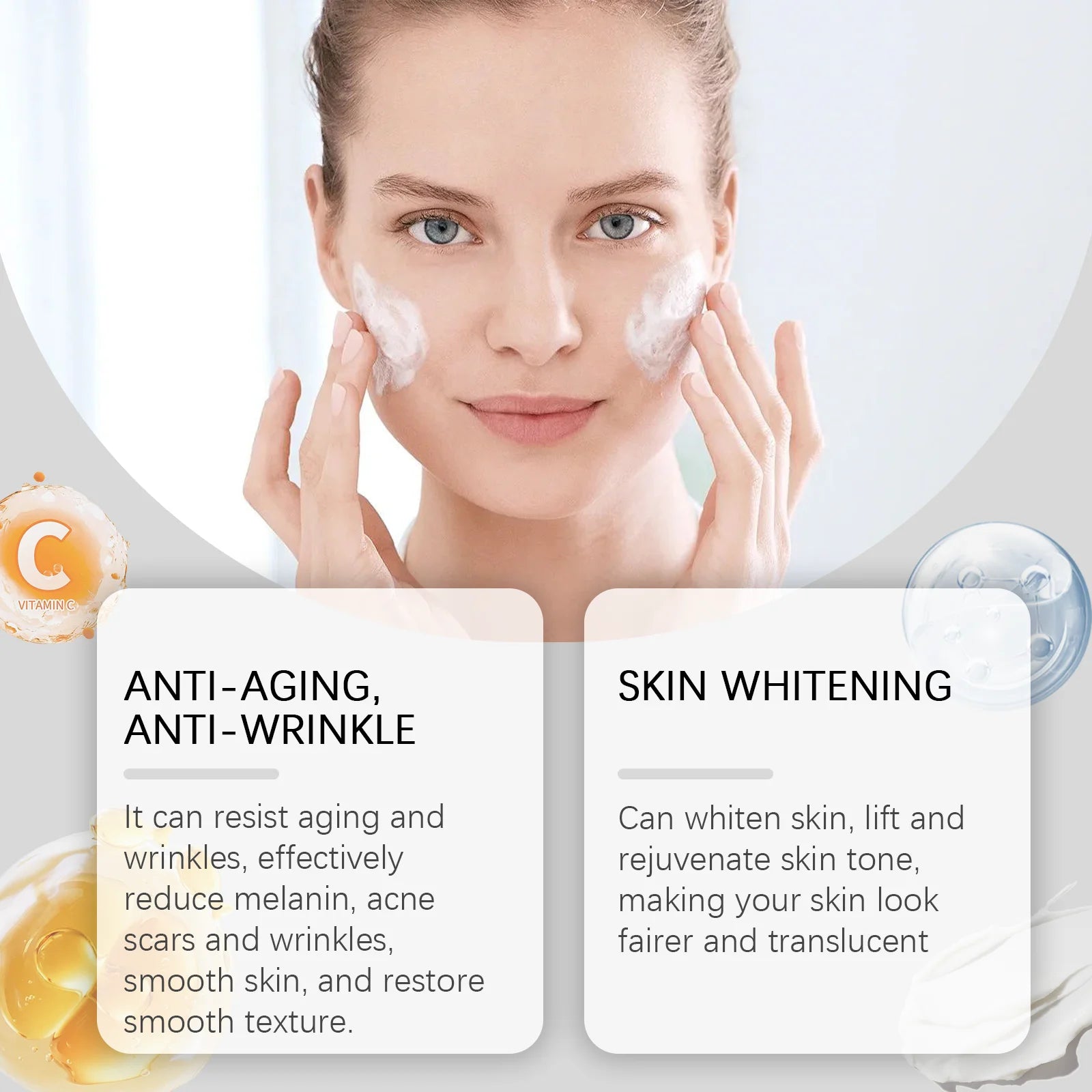 Hoygi Vitamin C Walnut Cream – Brightening & Moisturizing