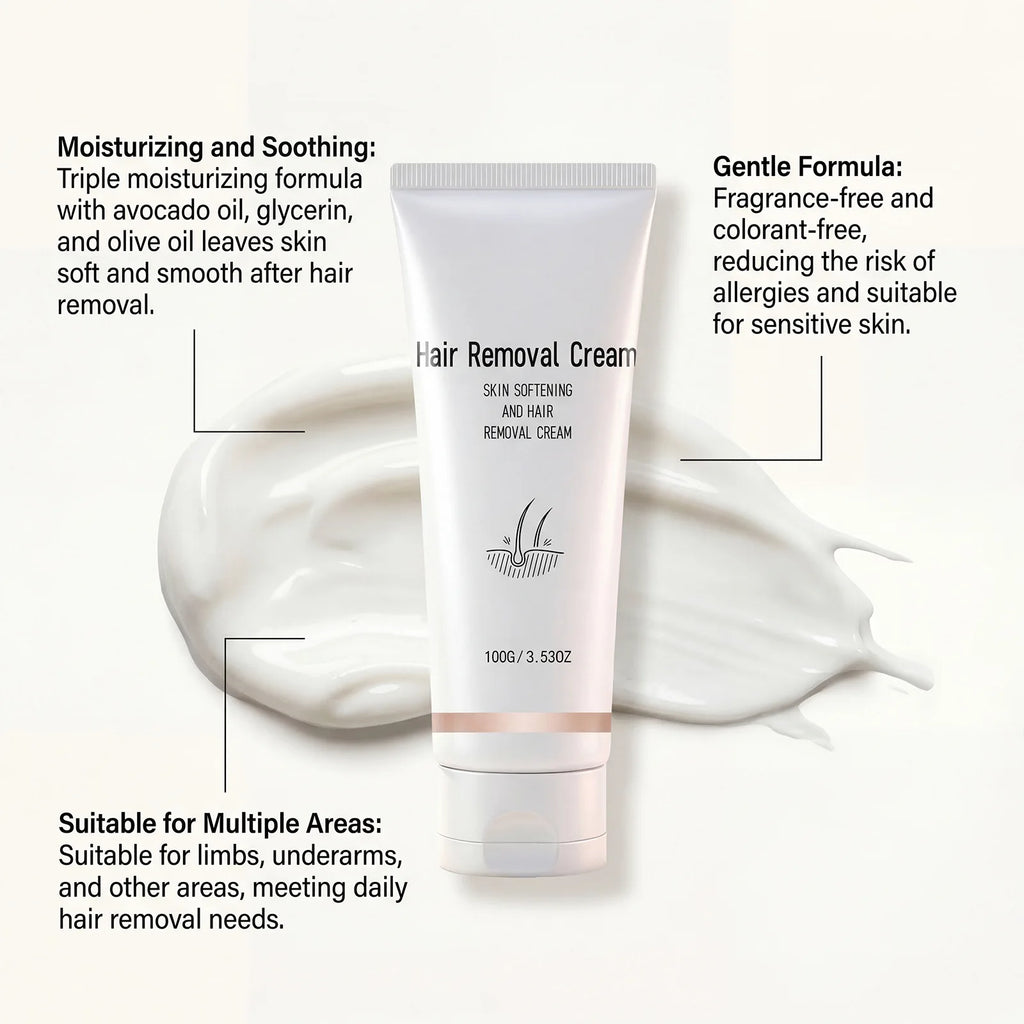 Instant Hair Removal Cream Gentle Painless Remove Hair Smooth Nourish Skin Easy Apply No Redness Personal Care Hair Remove Cream Oasis Select